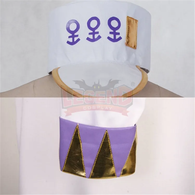 Аниме Джоджо Необычные Приключения алмаз Небьющийся Kujo Jotaro косплей костюм на Хэллоуин