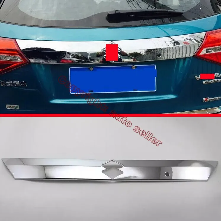 ABS Хром Задняя Крышка багажника Накладка с умным отверстием для Suzuki VITARA 2015 2016|abs