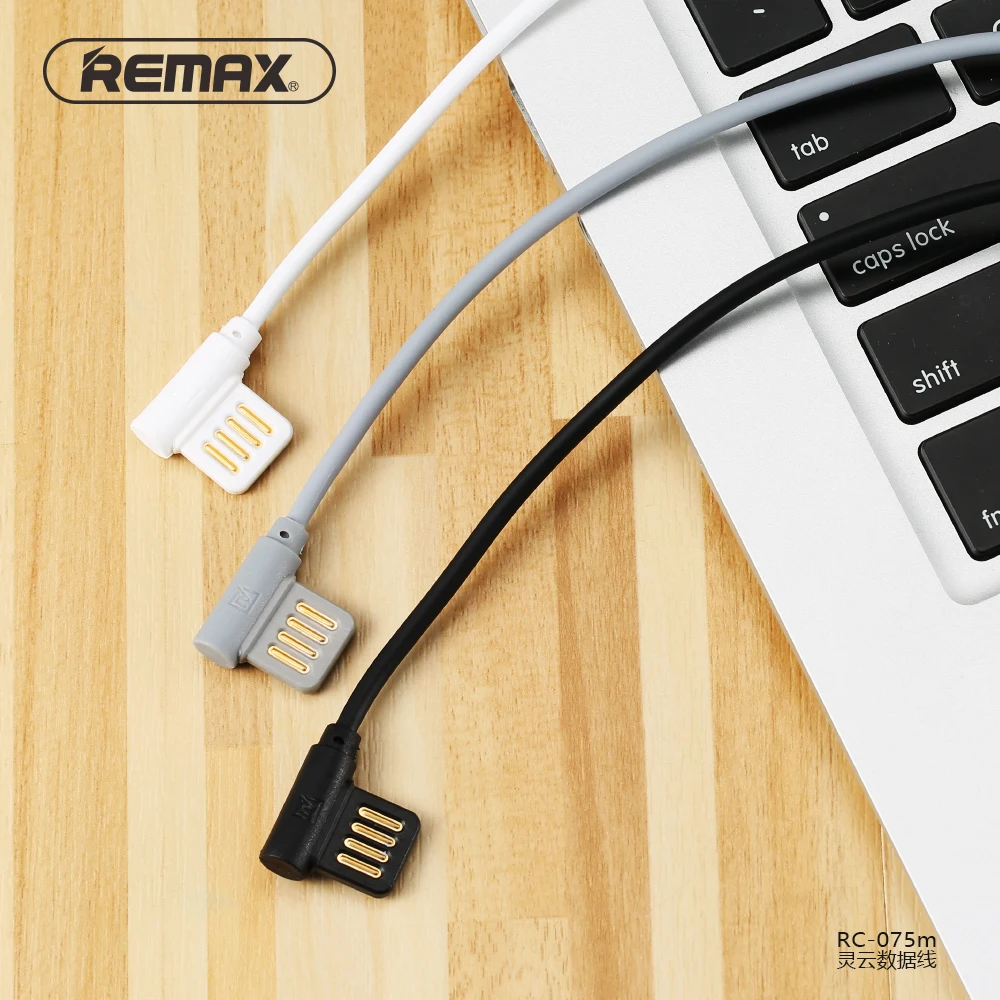 REMAX двойной боковой usb-разъем TPE 2.1A Кабель зарядного устройства для iphone Xs max Xr X 5s 6 7 8 plus кабели быстрой зарядки провод для зарядного устройства