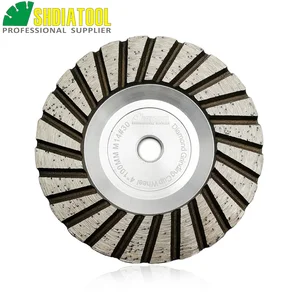 Алмазный шлифовальный круг SHDIATOOL, шлифовальный диск на алюминиевой основе для гранита, мрамора, диаметр 4100 мм, 1 шт.