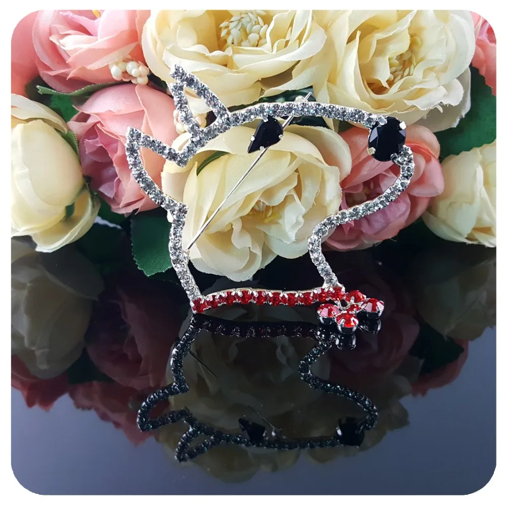 Стразы Pit Bull Terrier булавка для отворотом собаки/брошка | Украшения и аксессуары