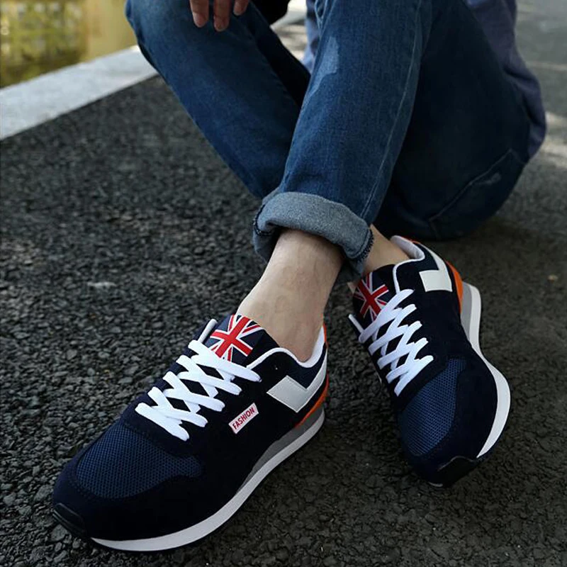 Осень 2018 мужская спортивная обувь мужские кроссовки для бега студентов уличные