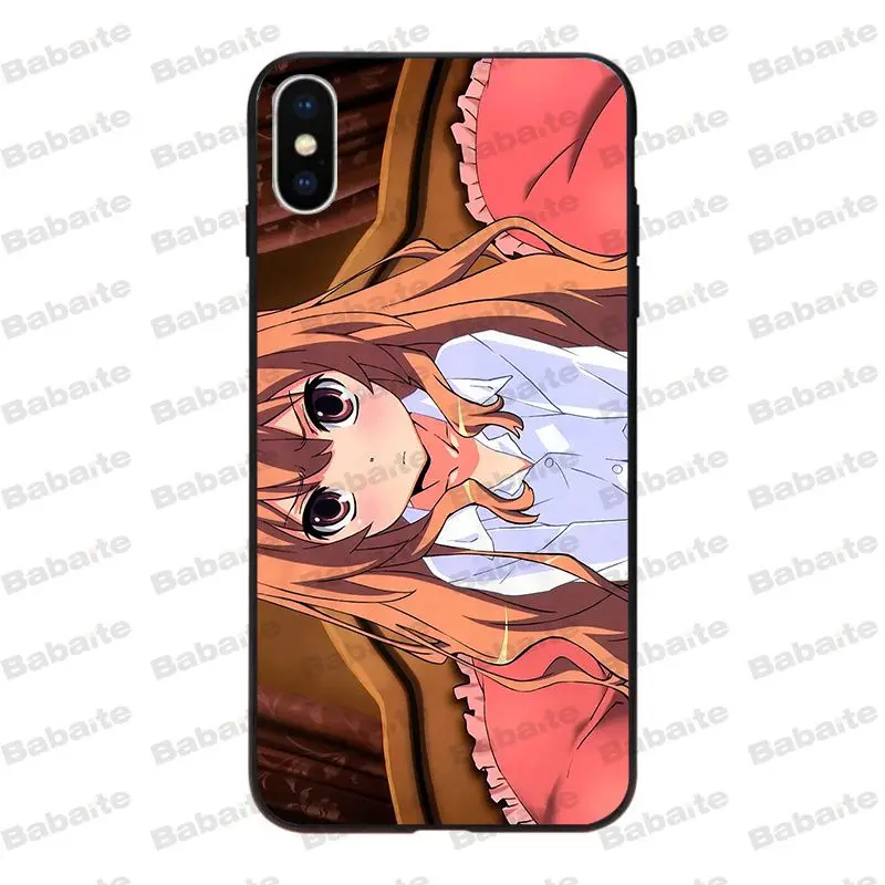 Красивый чехол для телефона Babaite Toradora с рисунком из аниме сделай сам iPhone 8 7 6 6S Plus X