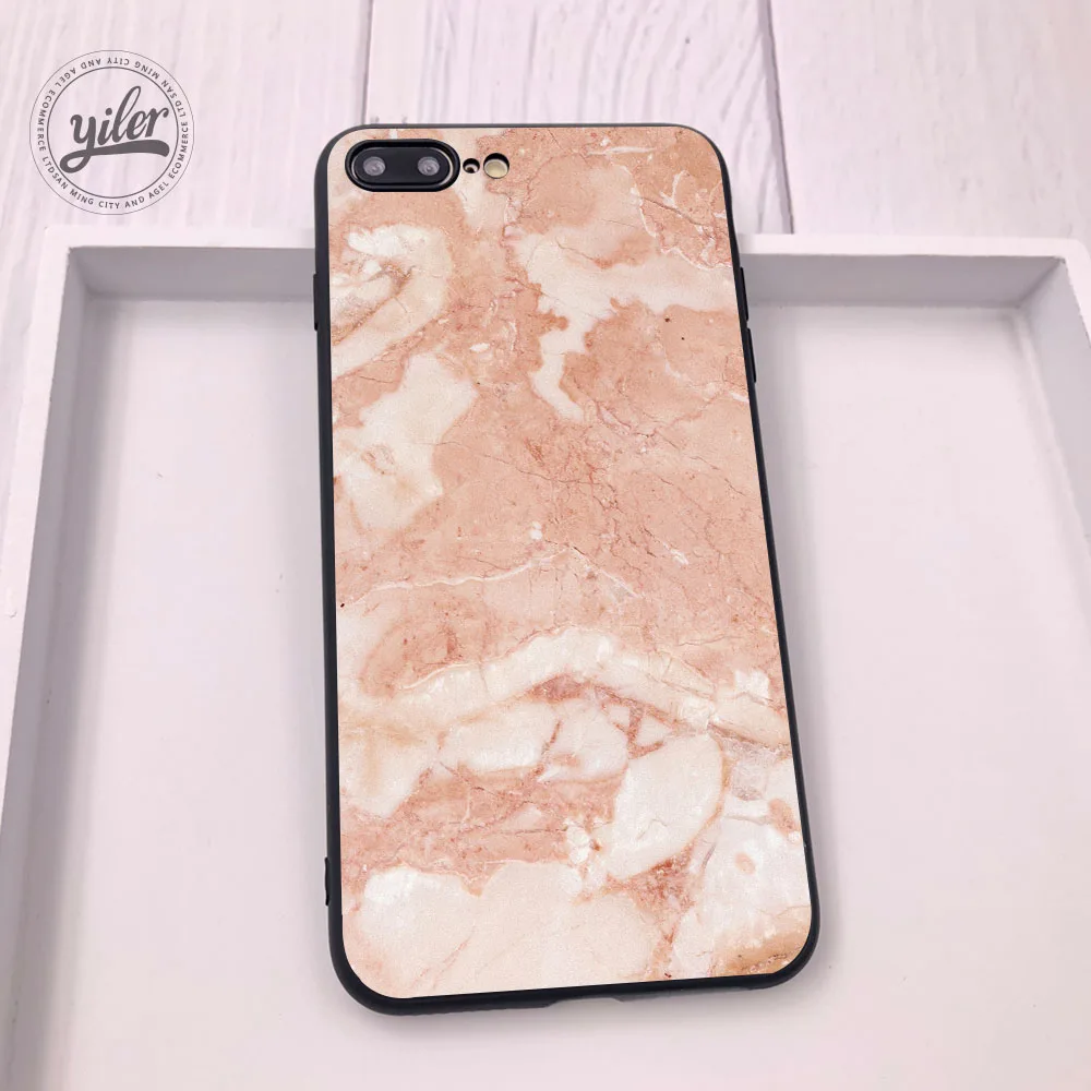 Модный мраморный гранит для Funda iPhone 7 8 Plus чехол силиконовый чехол для iPhone XS 11 Pro Max XR SE 5S 6 8 Plus чехол для телефона s - Цвет: 12
