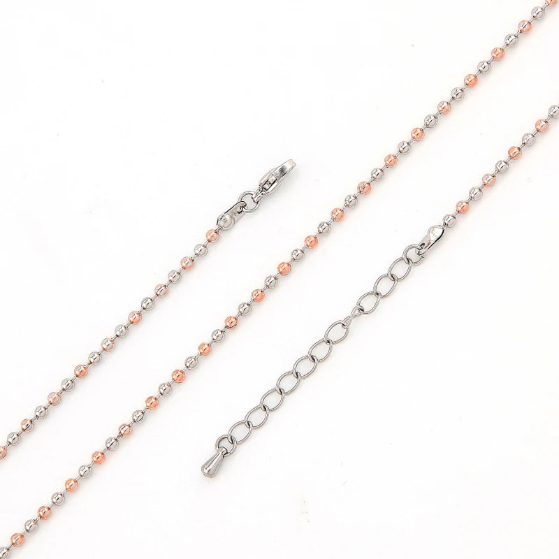 Ожерелье с двухцветной цепочкой 80 см|chain necklace|designer necklacenecklace designer |