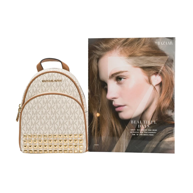 Оригинальный и брендовый Новый женский рюкзак с заклепками Michael Kors Abbey XS школьная