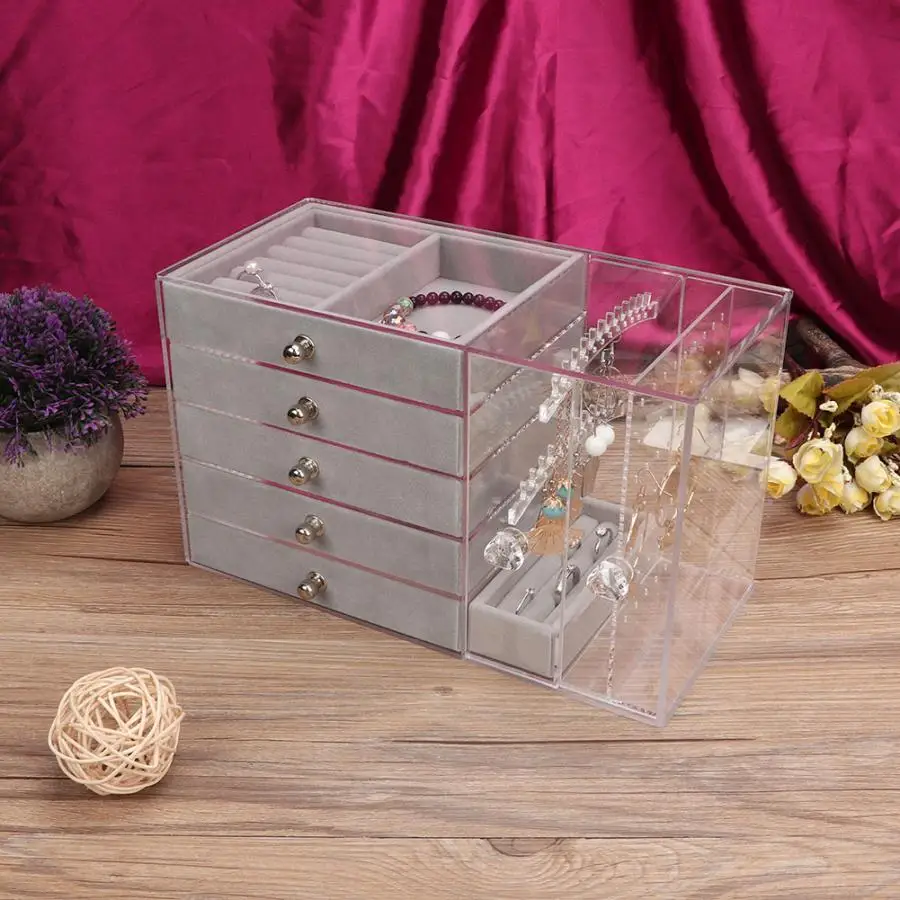 Кольцо браслет ожерелье серьги ювелирные изделия стенд шкаф для хранения дома