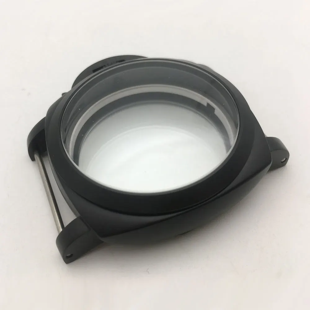 Чехол для часов ST3600 ST3620 47 мм матовый черный чехол из стали 316L ETA 6497 6498
