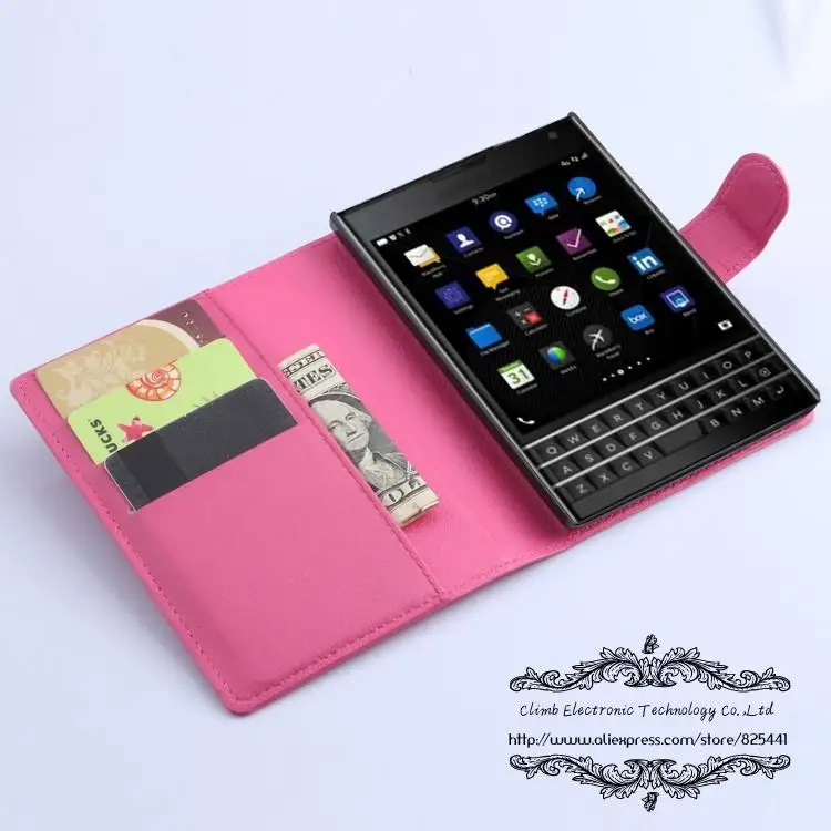 Роскошный кошелек кожаный чехол Обложка для Blackberry паспорт Q30 с держатель для карт с откидной крышкой с функцией подставки для мобильного телефона чехол s для Q30