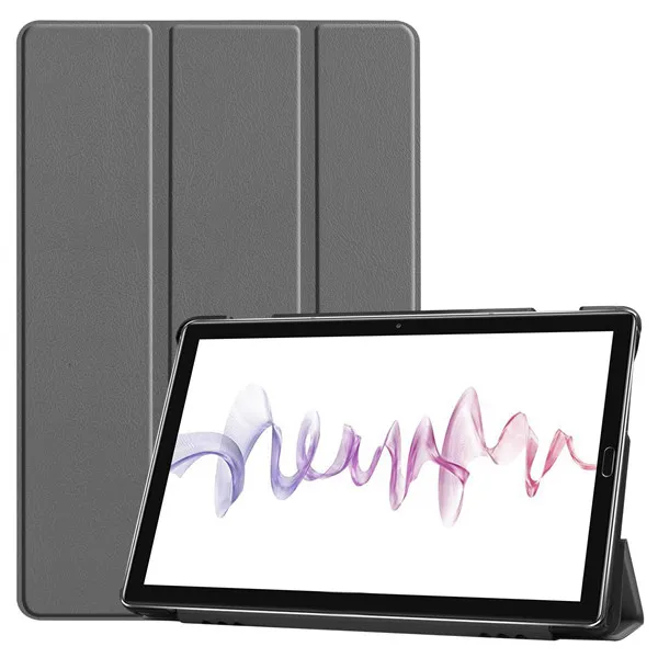 GRAY Чехол для планшета huawei MediaPad M6 8,4 дюймов, легкий ультра тонкий чехол для смарт-телефона huawei MediaPad M6 8,4, чехол для планшета - Цвет: GRAY