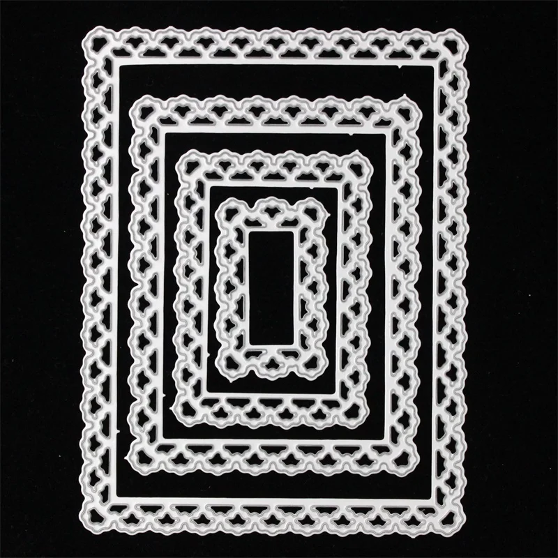 Кружевная рамка KSCRAFT трафареты для резки металла сделай сам
