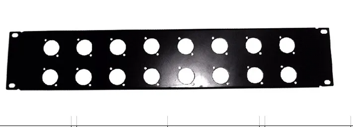 Высокое качество 4 шт./лот 2U XLR Сделано в Китае 16 способ патч панель 19 &quotстойку