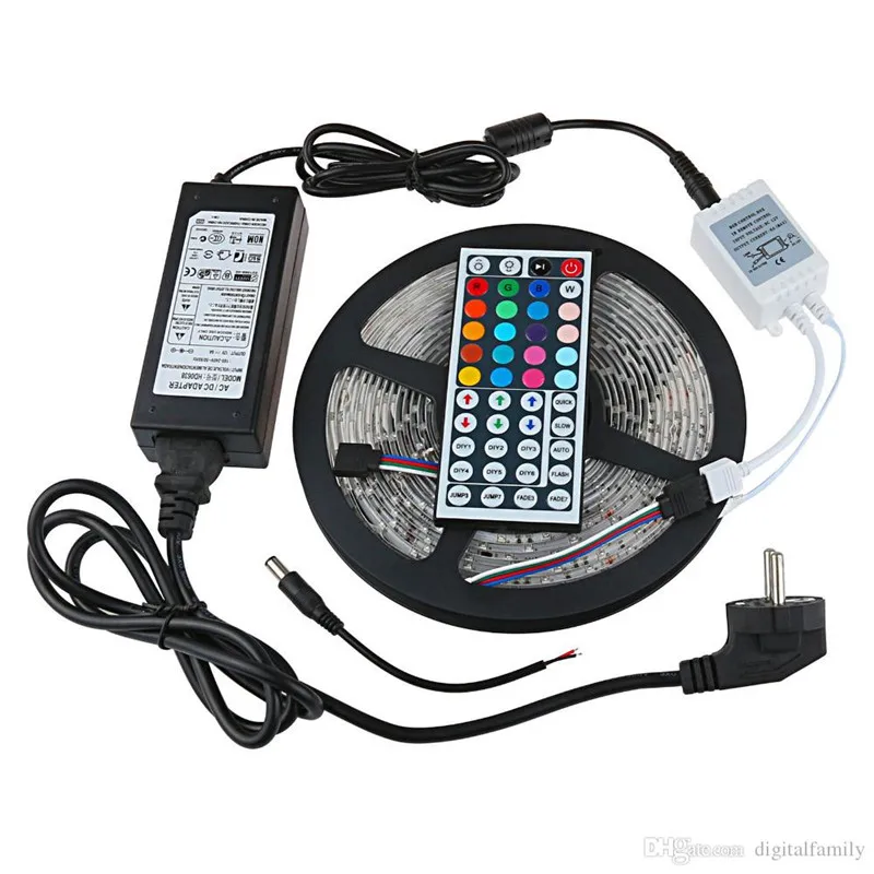 Светодиодная лента RGB 5050 5 м светодиодные ленты Рождественские водонепроницаемые