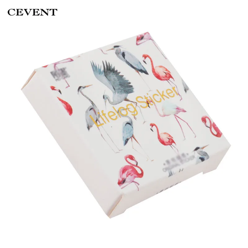 CEVENT 45 шт./компл. наклейки с Фламинго бумага сделай сам Скрапбукинг Декоративные