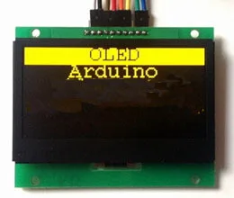 0 96 дюймовый желтый модуль OLED SSD1309 Привод IC 2 4*64|oled module|oled yellowmodule oled |