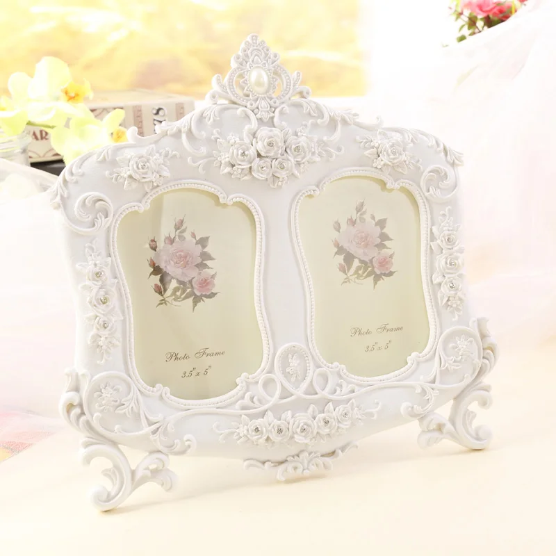 Европейский стиль пасторальная фоторамка розы Высококачественная из смолы|frame
