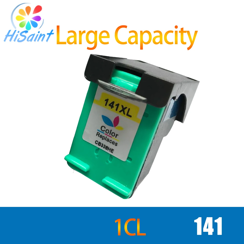 Hisaint для HP 140XL 141XL 140 141 Officejet J5783 J6413 Deskjet D4263 D4363 Photomart 5283 принтер бесплатная
