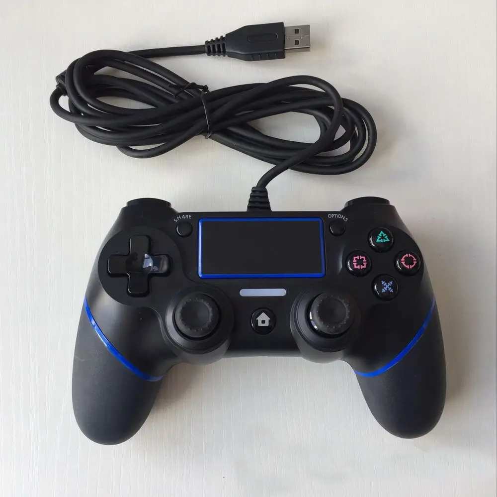 Проводной USB контроллер для PS4 Playstation Dualshock Sony геймпады джойстик Многоуровневая