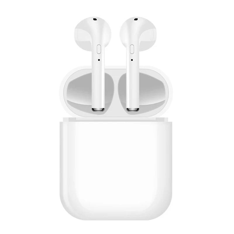 White IKSNAIL i16 TWS Bluetooth наушники беспроводные наушники сенсорное управление наушники 3D объемный звук и зарядный чехол для iPhone Android - Цвет: White