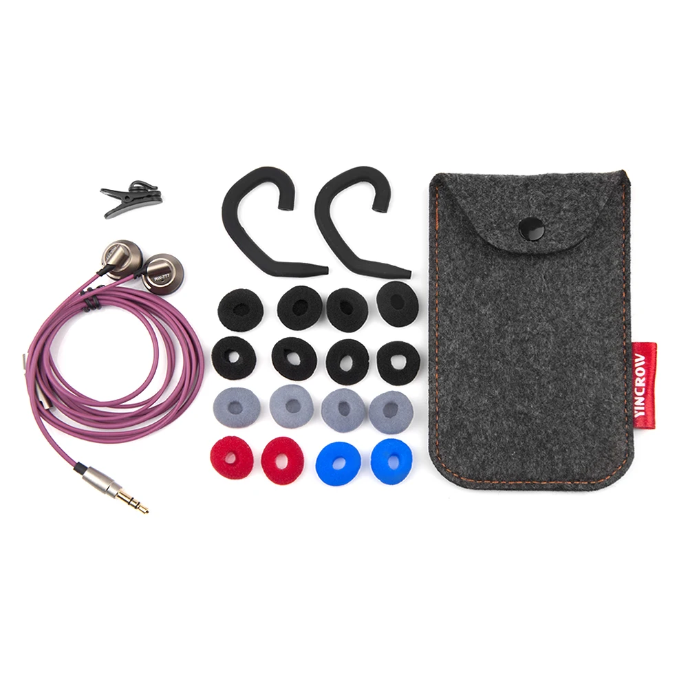 Wooeasy оригинальные наушники YINCROW RW 777 вкладыши с плоской головкой HiFi бас