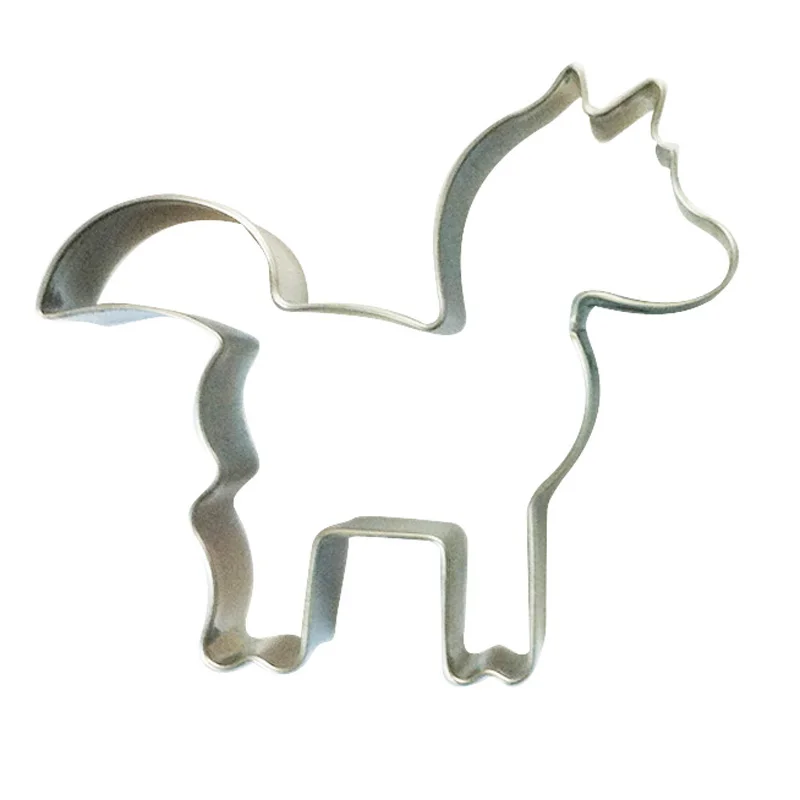 OBRKING 1 шт. мультяшная форма лошади печенья резак помадка украшения торта