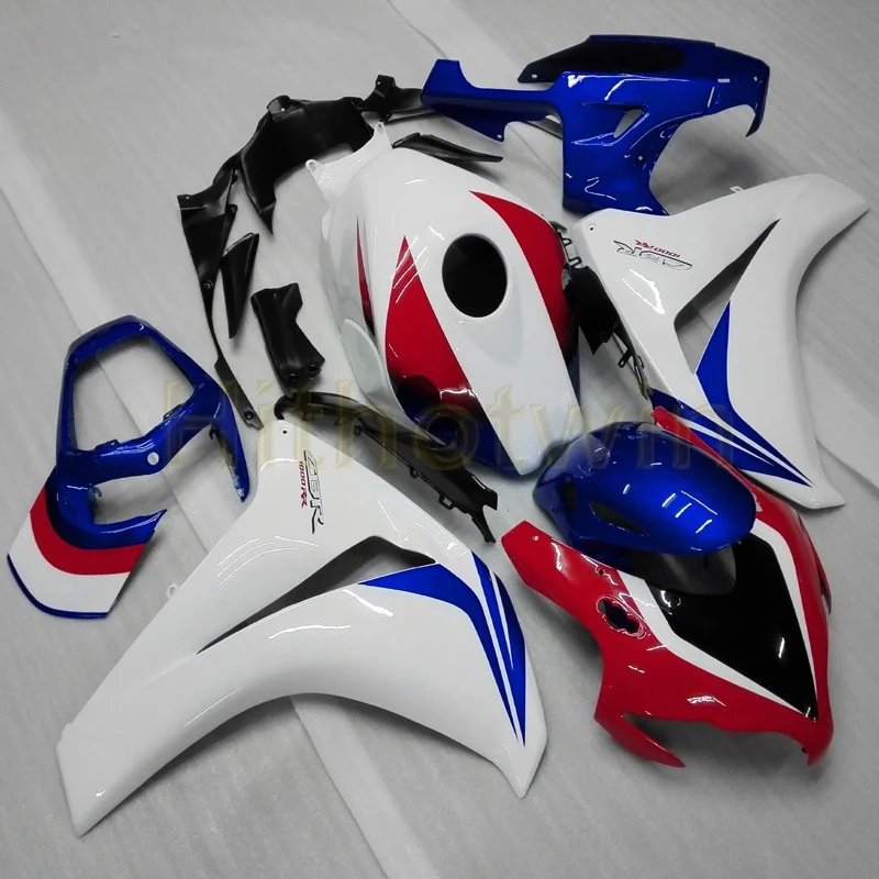 M Пользовательские мотоциклетные Чехлы для HONDA CBR1000RR 2008 2009 2010 2011 CBR 1000 RR Обтекатели+ Botls+ литьевая форма белого цвета - Цвет: M