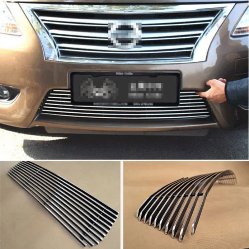 Передняя решетка из алюминиевого сплава для Nissan Sylphy 2012-2014 | Автомобили и