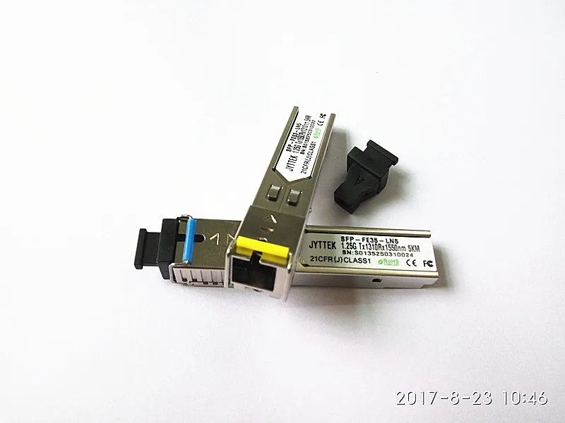 

5pairs/lot SC connector gigabit 5km DDM BIDI mini gbic sfp module 1.25Goptical tranceiver module for mikrotik cisco compatible