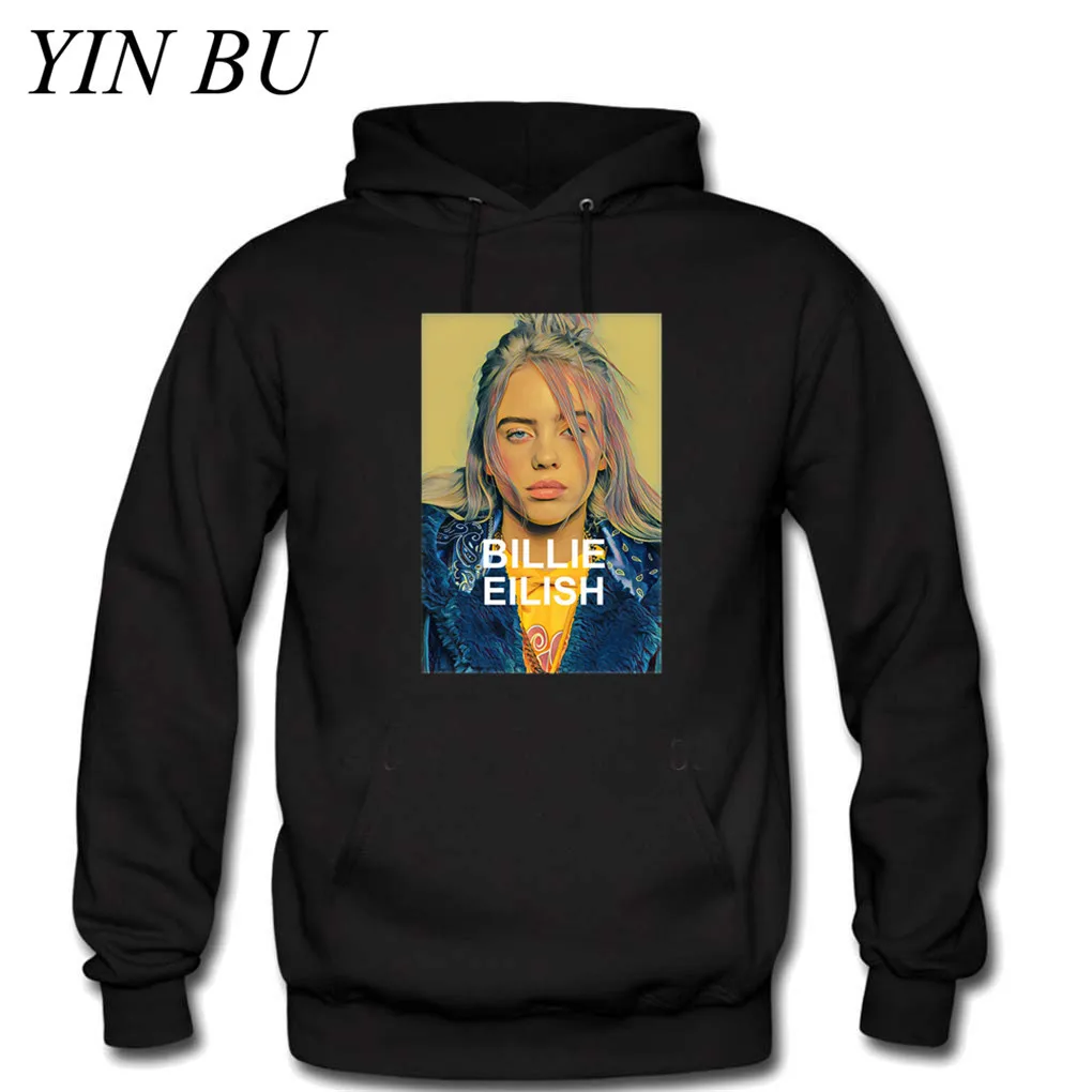 Лидер продаж худи Billie Eilish с 3D рисунком для мужчин и женщин уличная одежда в стиле