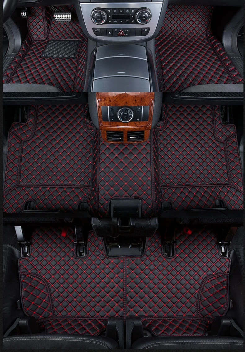 Lsrtw2017 кожи на заказ автомобильный коврик для mercedes benz r-класс r 280 r 300 r 320 r 350 r 63 2006- w251