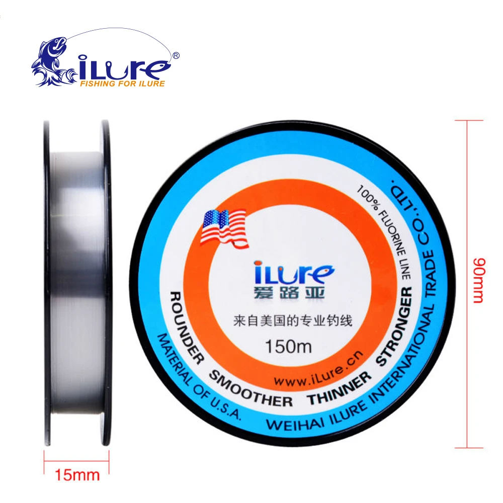 Фторуглеродная рыболовная леска iLure 150 м