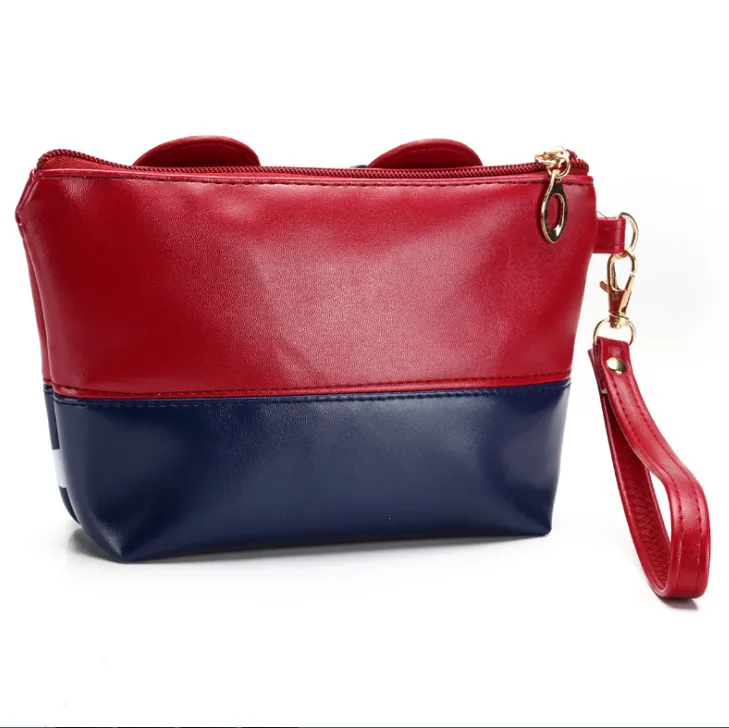 Новое поступление 2019 косметички милая мультяшная сумка в горошек женские