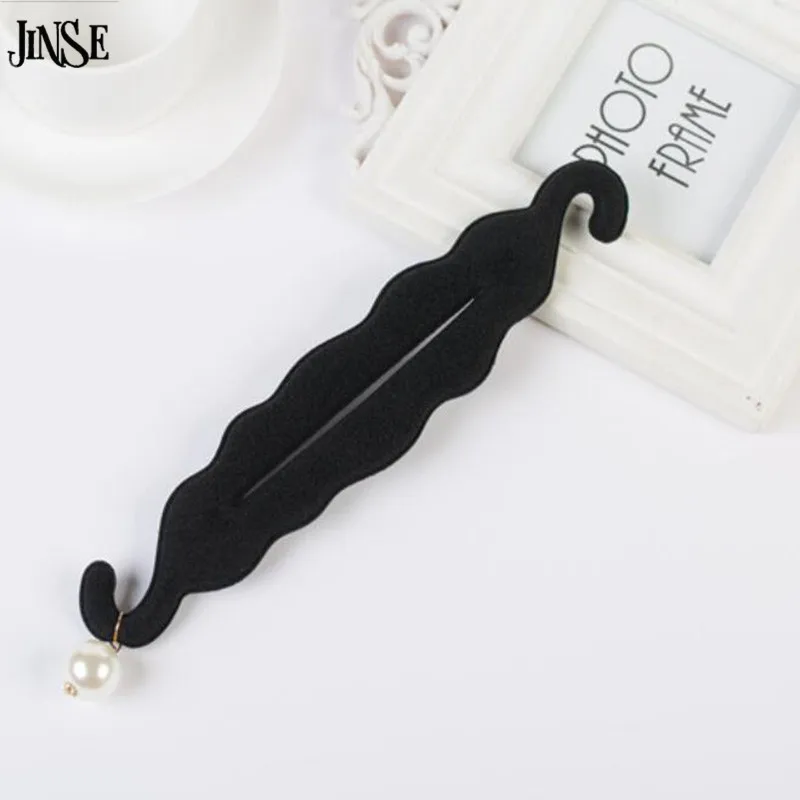 JINSE DIY большой искусственный жемчуг волос булочка Инструменты для укладки Ролик