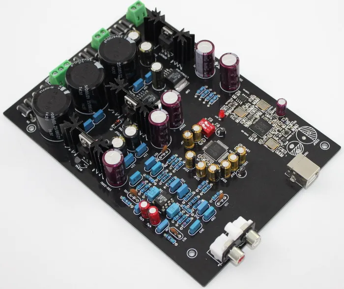 XMOS U8 + AK4495SEQ USB DAC декодер плата Op amp AD827 LT1963 3.3|xmos u8|op ampusb dac |