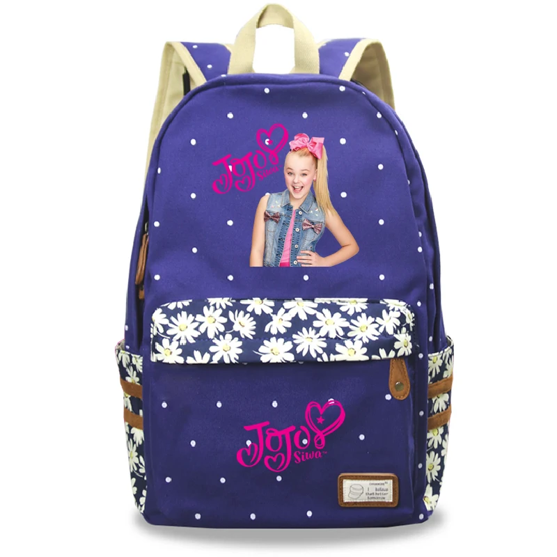 Повседневный Рюкзак Jojo Siwa, студенческий Повседневный Рюкзак, модные новые высококачественные сумки для подростков, красивый мужской женский рюкзак для путешествий