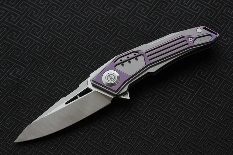 MAXACE БАК складной нож M390 стальной двухрядный керамический титановый подшипник Ручка Кемпинг Охота Открытый фрукты Ножи EDC инструменты