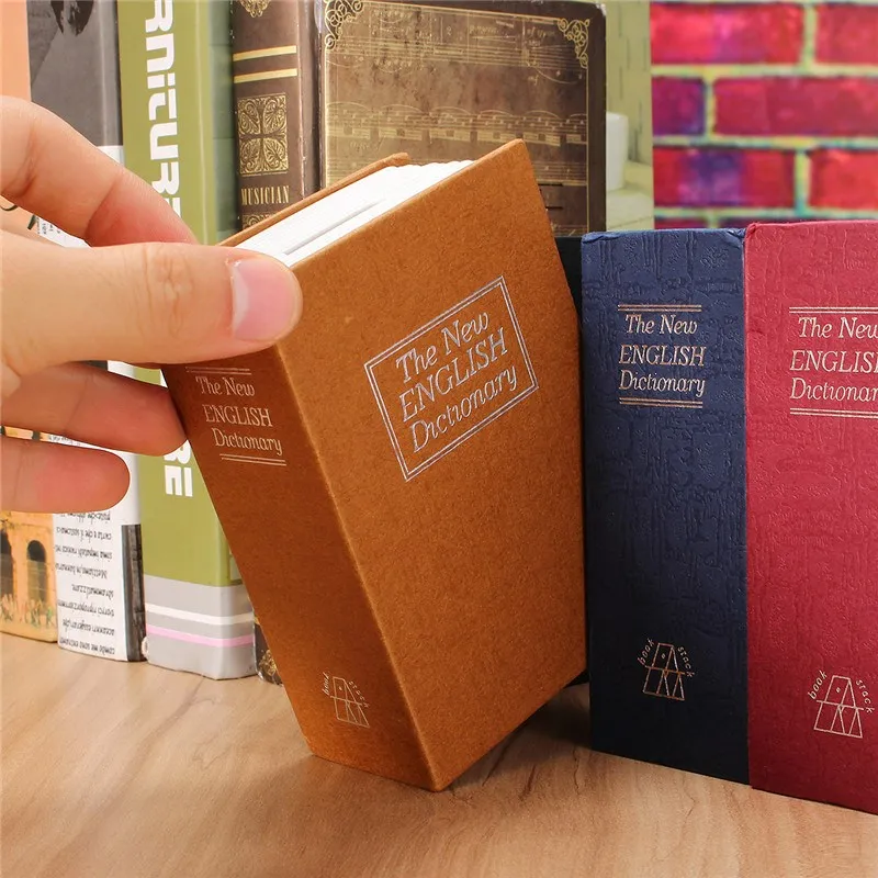 Защитный чехол книжка для домашнего хранения секретный сейф денег и ювелирных