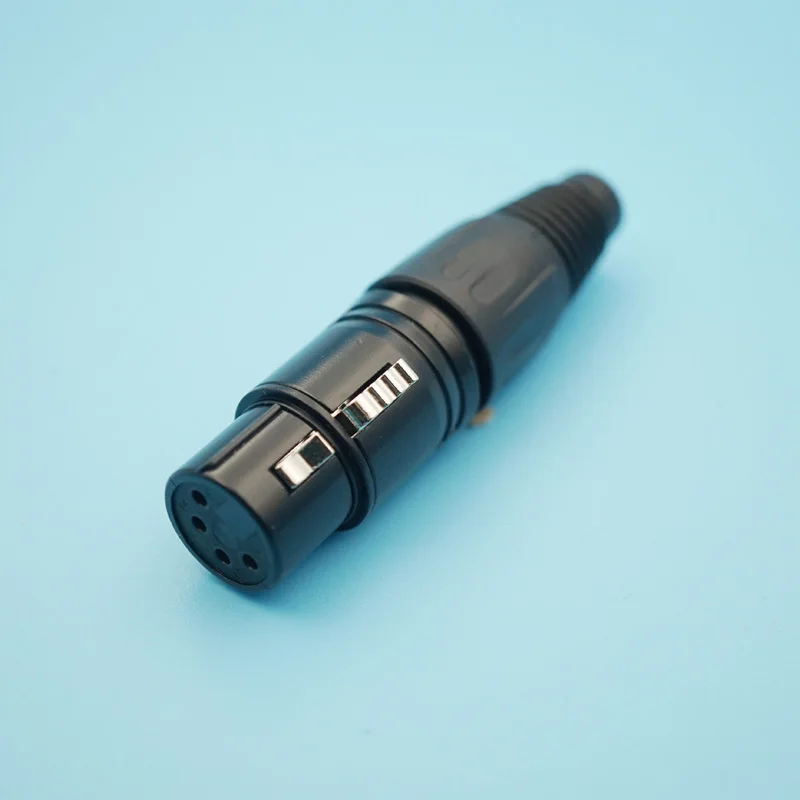 Штепсельная Вилка XLR 3/4/5 10 шт./лот|xlr connector|xlr audio connectorsjack connector |