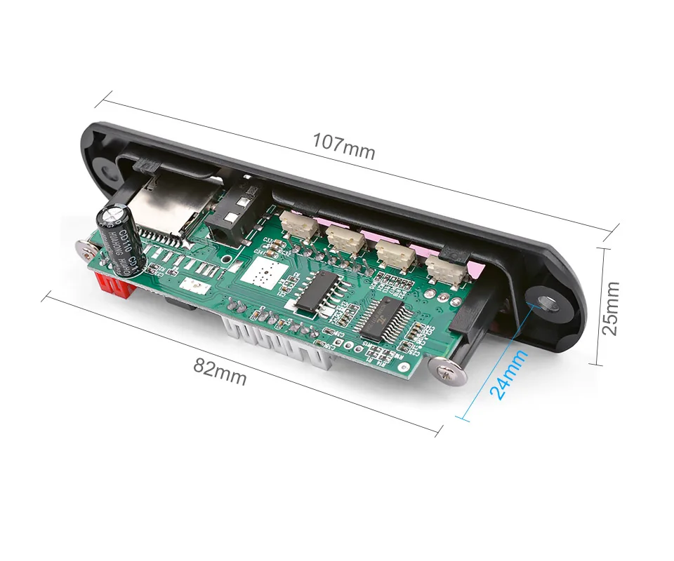 AIYIMA 15Wx2 Bluetooth усилитель доска MP3 декодер плата Bluetooth 5,0 приемник WAV APE FLAC аудио декодирование USB TF FM AUX
