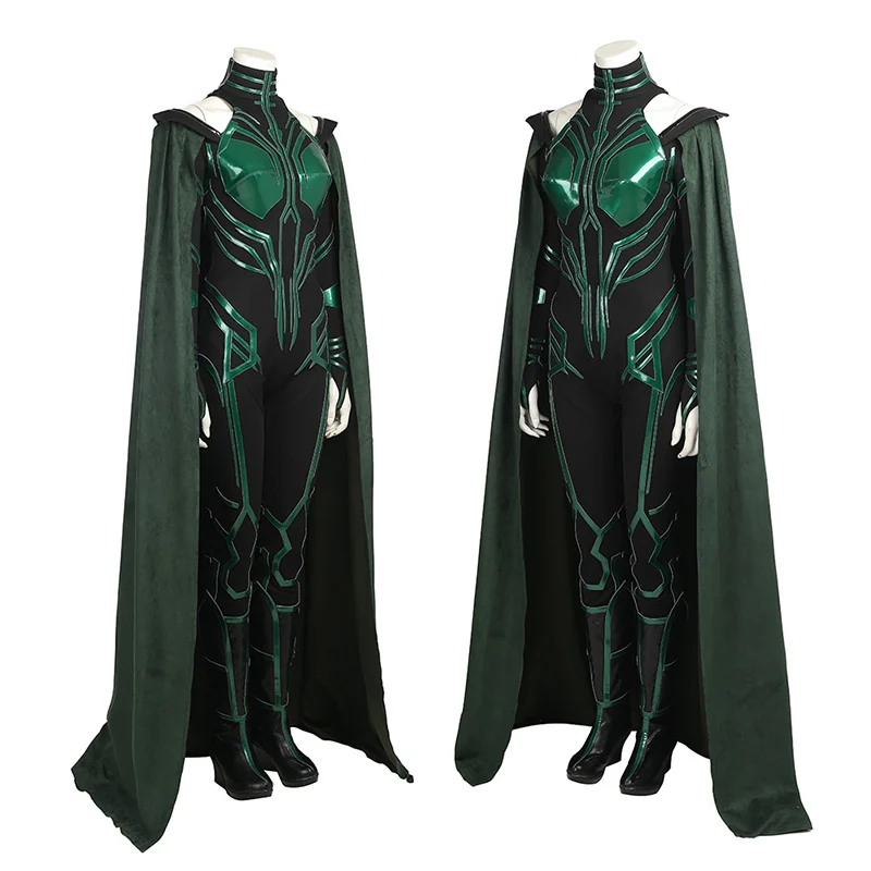 Тор Ragnarok HeLa Косплэй костюм наряд комбинезон + плащ|cosplay costume|costume cosplayjumpsuit cosplay |