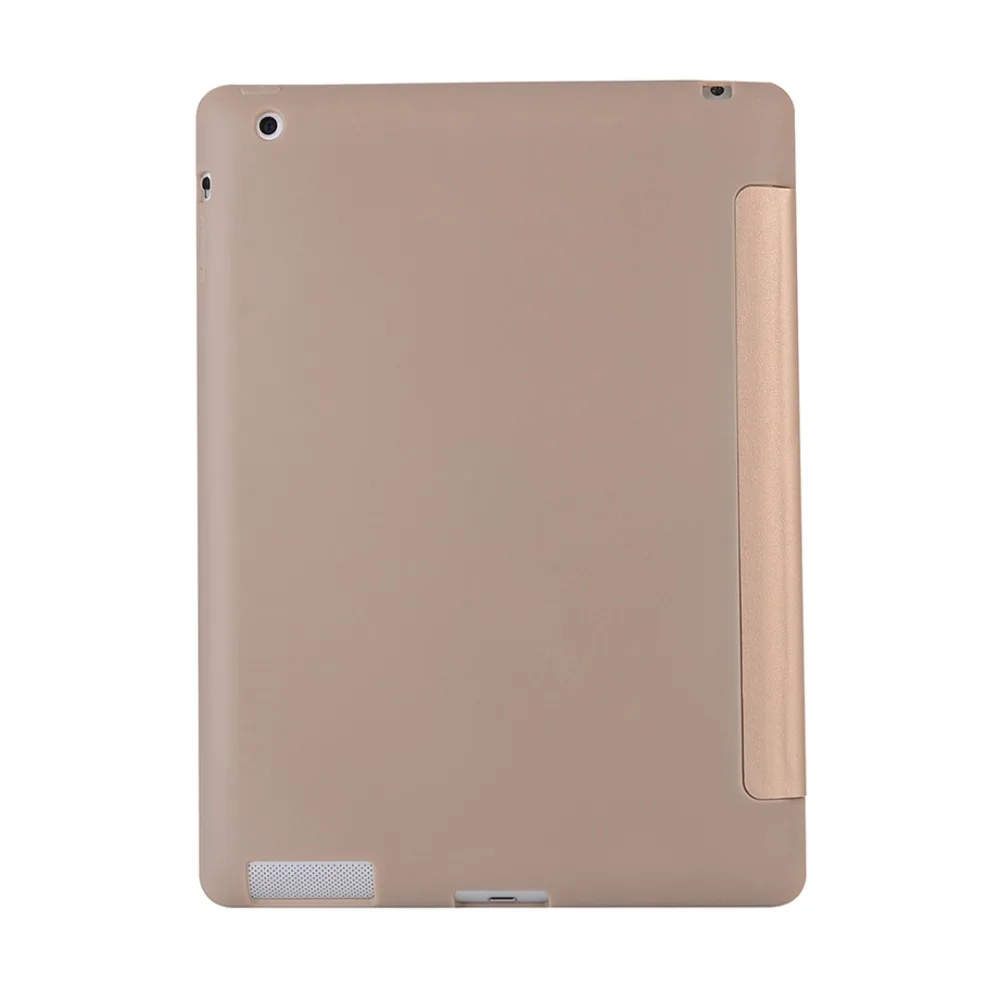 Для ipad 2/ipad 3/ipad 4 смарт-чехол ТПУ кожаный магнитный складной планшет защитный чехол для ipad 2/ipad 3/ipad 4