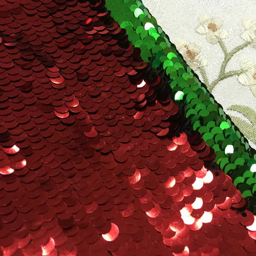 FFLACELL 1 метр аксессуары Русалка Реверсивный блестящий цвет сменный лист блесток