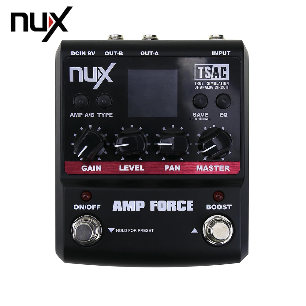 NUX AMP силы моделирование Усилители домашние симулятор Электрогитары педаль