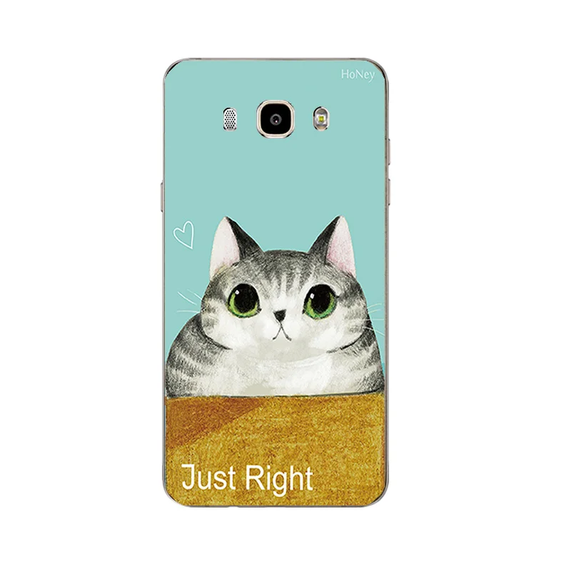 Сделай Сам для Samsung Galaxy J7 2015/2016/2017 чехол J700/J710 J730 S4 S5 Мягкий TPU кошек с семейным