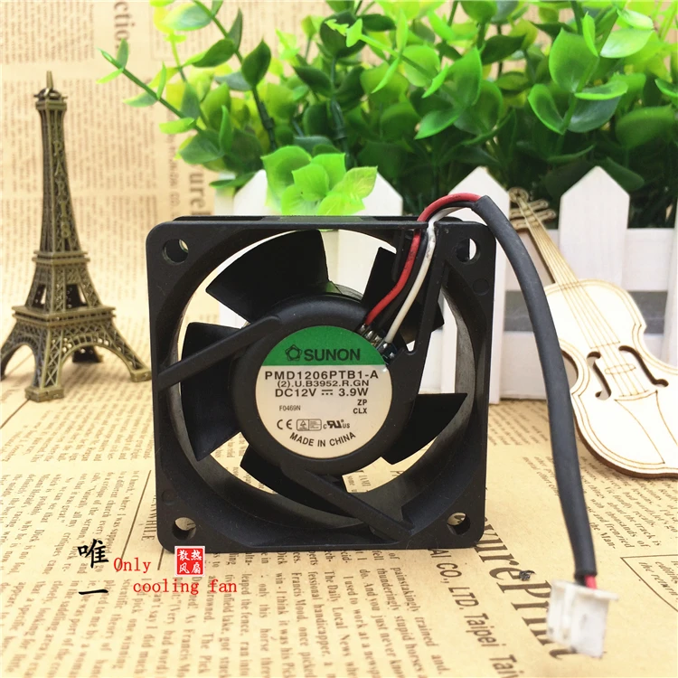 ADDA оригинальный Sunon maglev PMD1206PTB1 A 6 см 60 мм 6025 DC 12V 3 9 W инвертор сервер осевой двойной