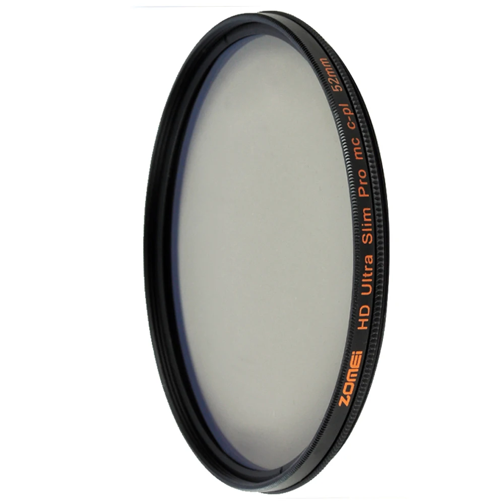 Zomei HD CPL Ultra Slim 18 Layer Super Multi-Coated Optical Glass PRO Circular Polarizing Polarizer Lens Filter 40.5 52 77 82mm |