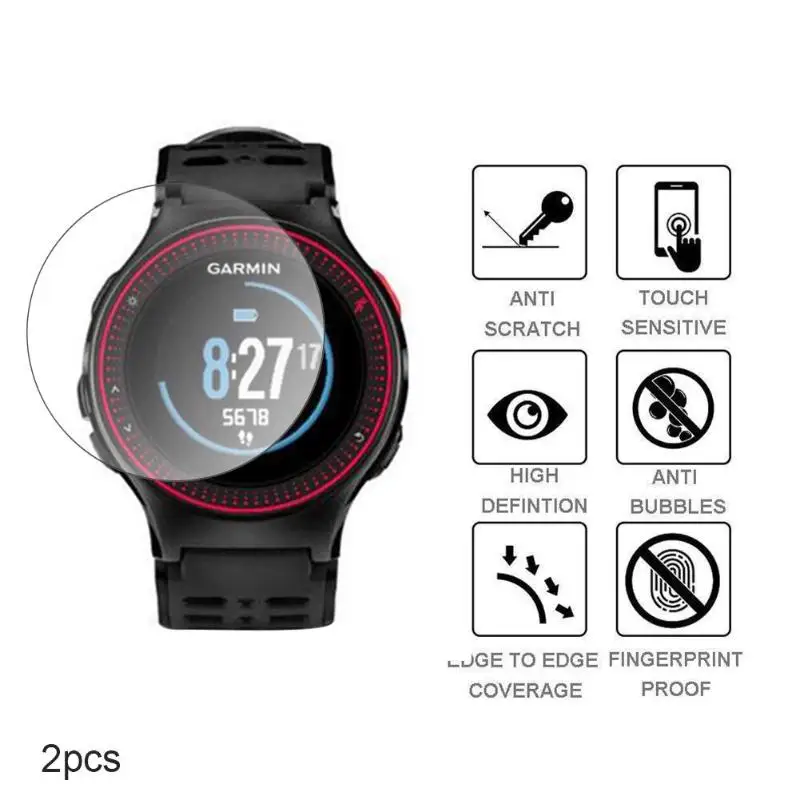 2 шт. защитная пленка из закаленного стекла для Garmin Forerunner S40/Forerunner 245/Forerunner 945