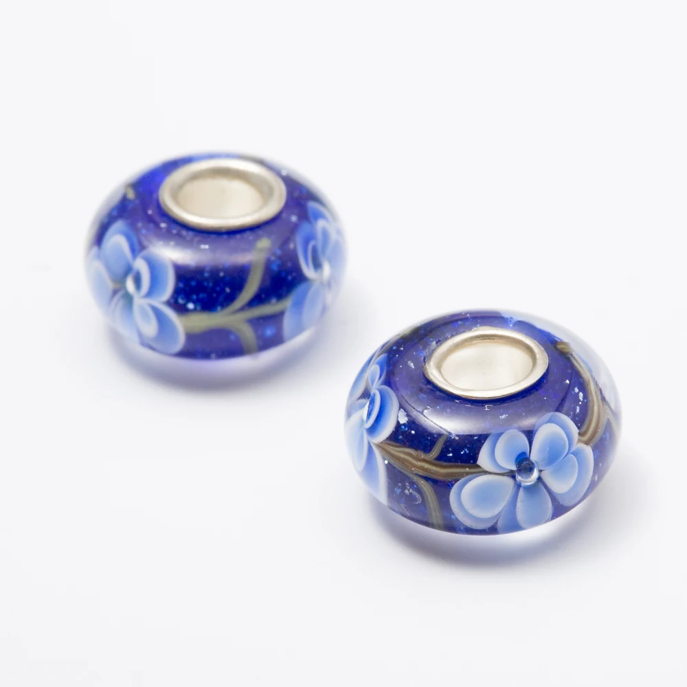 Бусины из муранского стекла 5 шт. 9 х14 дюймов js1458|glass beads|murano glass beadsbeads fit |