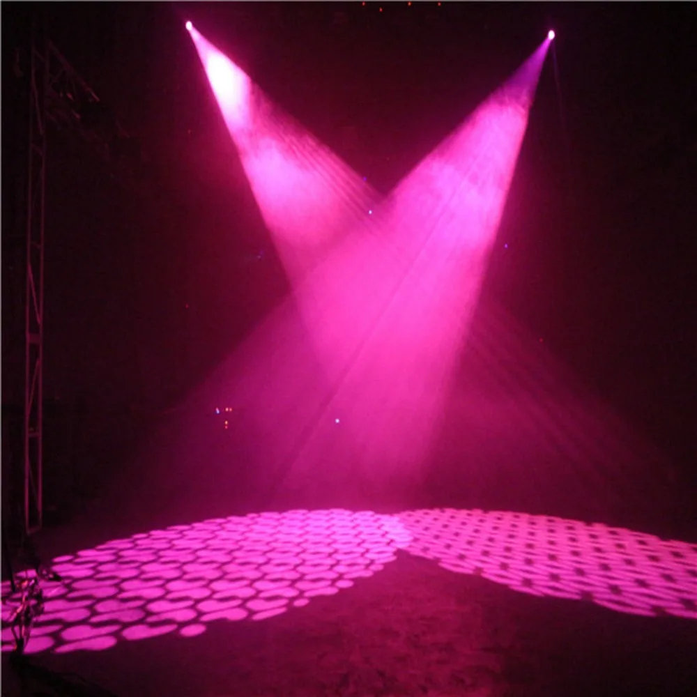 2 шт. 2018 300 Вт точечный Светодиодный прожектор Gobo focus Moving Head Stage 3 prism Lyre