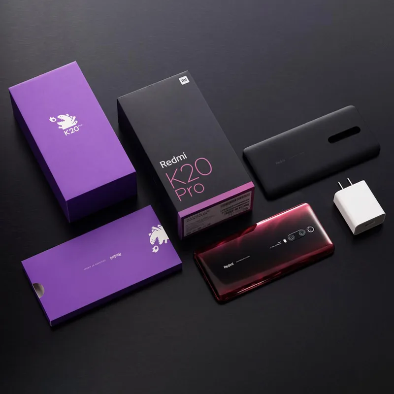 Xiaomi Redmi K20 Pro смартфон с восьмиядерным процессором Snapdragon 855 ОЗУ 6 ГБ ПЗУ 128 48 МП 4000